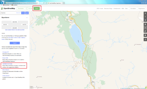 Bearbeitungsperimeter