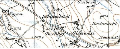 Buchhof Siegfriedkarte 1953.JPG