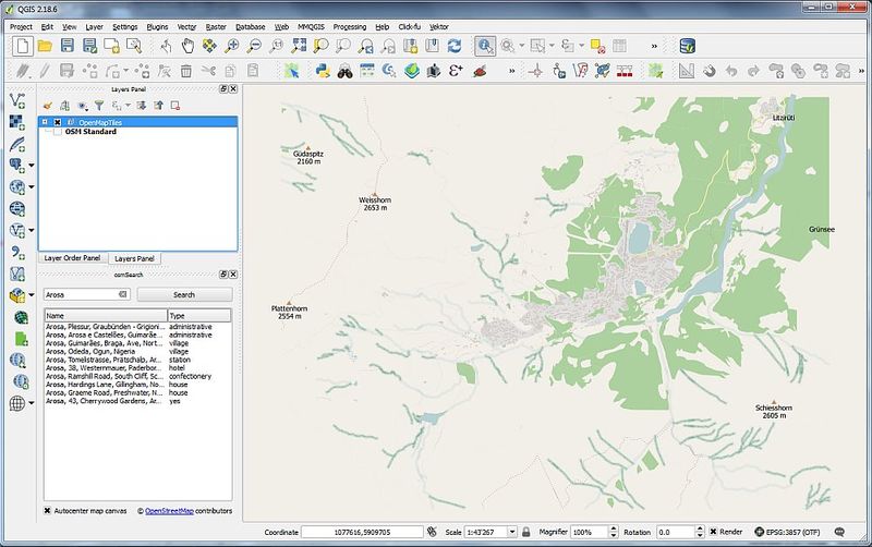 Datei:Arosa Vector Tiles QGIS Plugin Screenshot.jpg