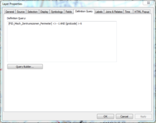Bild 3: Definition Query