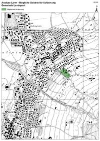 Gebiete Aufzonung Landquart